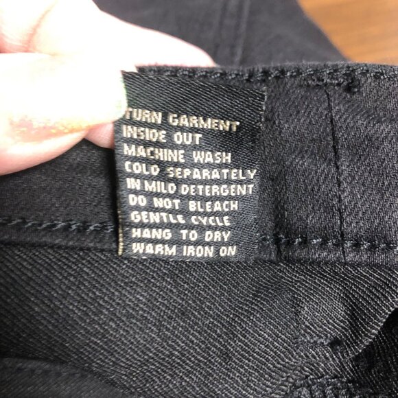 DG2 Diane Gilman Black Jeans Womens Sz 28W Petite Virtual Stretch Ultra Skinny - Picture 8 of 11